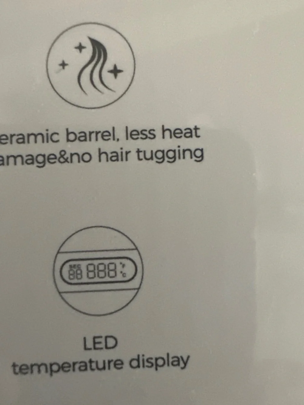 N/A curling iron
